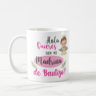 TAZA MADRINA DE BAUTIZO コーヒーマグカップ