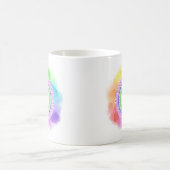 Taza mandala de colores コーヒーマグカップ (中央)