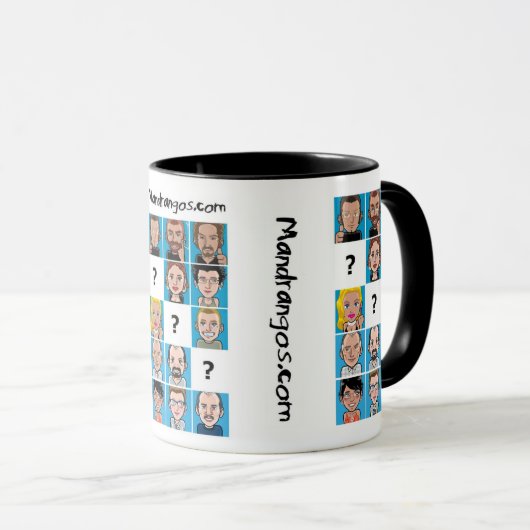 Taza Mandrangos マグカップ (正面右)