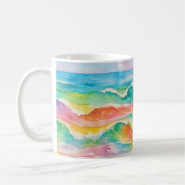 Taza mar de colores  コーヒーマグカップ