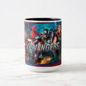 Taza Marvel ツートーンマグカップ (中央)