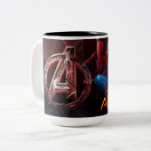 Taza Marvel ツートーンマグカップ (正面左)