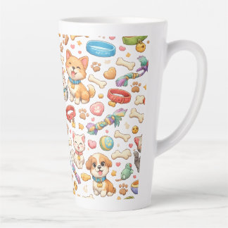 Taza mascota adorable カフェラテマグ