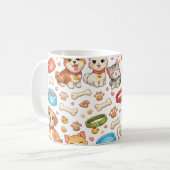 Taza mascota adorable コーヒーマグカップ (正面左)