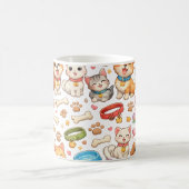 Taza mascota adorable コーヒーマグカップ (中央)