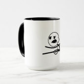 Taza Meme Cereal Guy マグカップ (正面左)