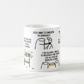 taza meme flork コーヒーマグカップ (中央)