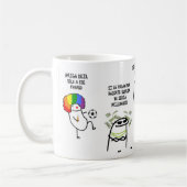 taza meme flork コーヒーマグカップ (左)
