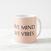 Taza Mente Positiva  コーヒーマグカップ (正面右)