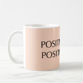 Taza Mente Positiva  コーヒーマグカップ (左)