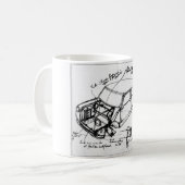 taza mini esbozo clásico コーヒーマグカップ (正面左)