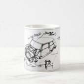 taza mini esbozo clásico コーヒーマグカップ (中央)