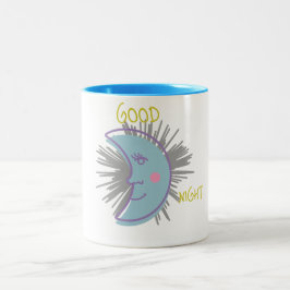 Taza Moon Good Night ツートーンマグカップ