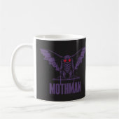 Taza mothman vector arte コーヒーマグカップ (左)