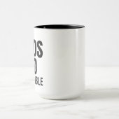 Taza mug with a religious phrase マグカップ (中央)