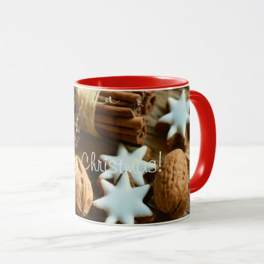 Taza Navidad マグカップ (正面右)