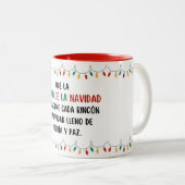 Taza navideña ツートーンマグカップ (正面右)