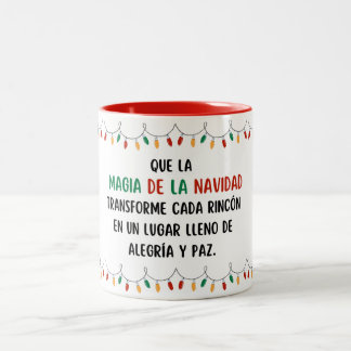 Taza navideña ツートーンマグカップ