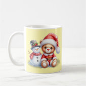 Taza Navideña con Snowman コーヒーマグカップ (左)