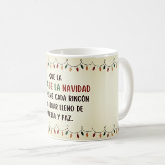 Taza navideña vintage コーヒーマグカップ