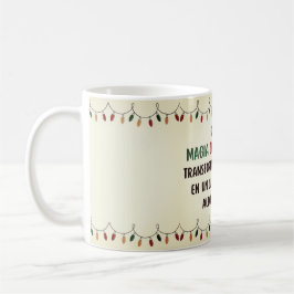 Taza navideña vintage コーヒーマグカップ