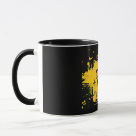 Taza Negra con logo de +Flow マグカップ