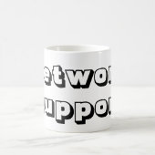 Taza network support コーヒーマグカップ (中央)