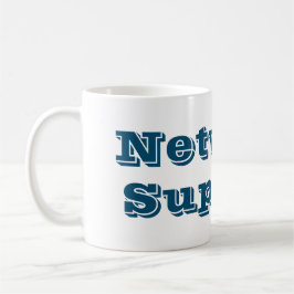 Taza network support コーヒーマグカップ