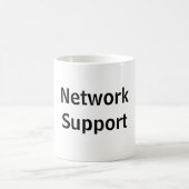 Taza network Support コーヒーマグカップ (中央)