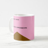 Taza No Busco Aprobación – Regalo コーヒーマグカップ (正面左)