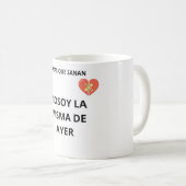 Taza No Soy La Misma De Ayer コーヒーマグカップ (正面右)