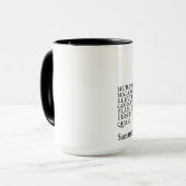 Taza Obra Samuel Beckett マグカップ (正面左)