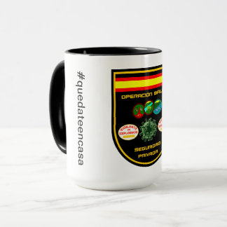 Taza Operación Bálmis Seguridad Privada España マグカップ
