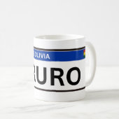 Taza Oruro Mercosur コーヒーマグカップ (正面右)