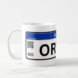 Taza Oruro Mercosur コーヒーマグカップ
