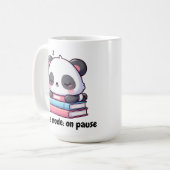 Taza Osito Panda Durmiendo コーヒーマグカップ (正面左)