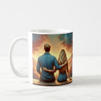 Taza Padre e Hija コーヒーマグカップ