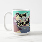 Taza Papá Eres Genial コーヒーマグカップ (左)
