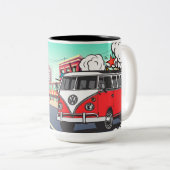 Taza Papá Eres Genial Combi  ツートーンマグカップ (正面右)