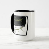 Taza para café Genuine Wood マグカップ (正面左)