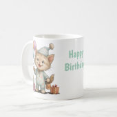 Taza para cumpleaños infantil コーヒーマグカップ (正面左)