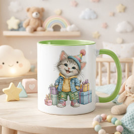 Taza para cumpleaños infantil マグカップ