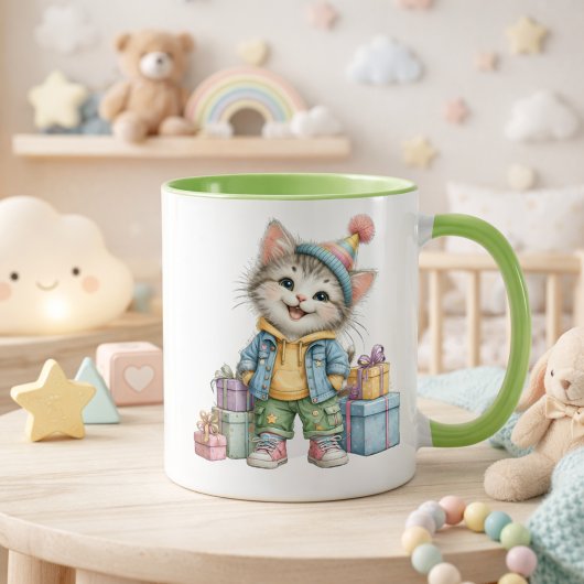 Taza para cumpleaños infantil マグカップ