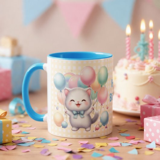 Taza para cumpleaños infantil マグカップ