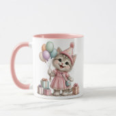 Taza para cumpleaños infantil マグカップ (左)