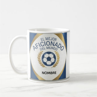 TAZA PARA EL MEJOR AFICINADO AL FÚTBOL コーヒーマグカップ