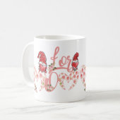 Taza para mamá con corazones コーヒーマグカップ (正面左)