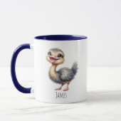 Taza para niños personalizada con diseño de animal マグカップ (左)