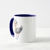 Taza para niños personalizada con diseño de animal マグカップ (正面左)