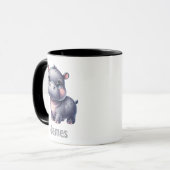 Taza para niños personalizada con diseño de animal マグカップ (正面左)
